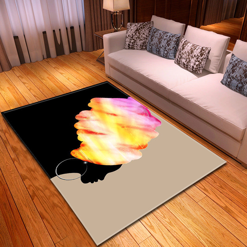 Printed Beauty Bedroom Dining Floor Mat